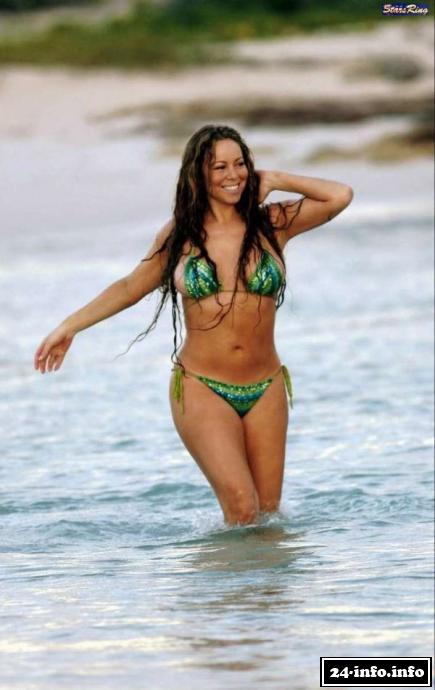 Голая звезда Мэрайя Кэри