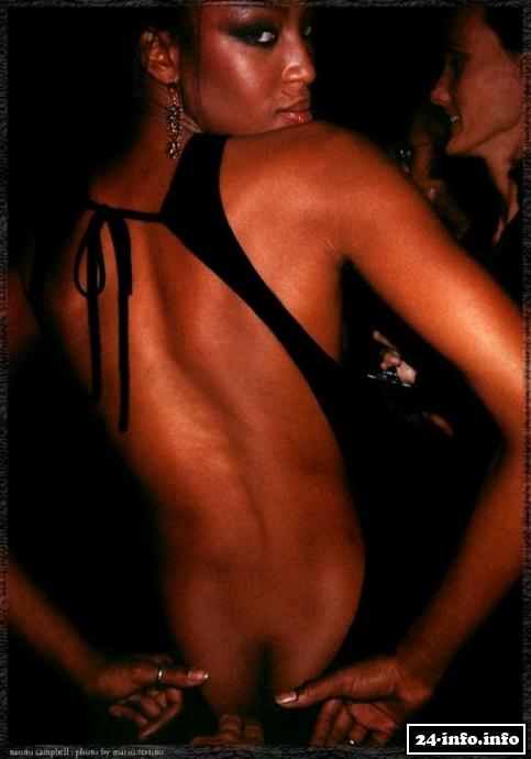 Голая звезда Наоми Кэмпбелл