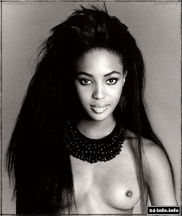 Голая звезда Наоми Кэмпбелл