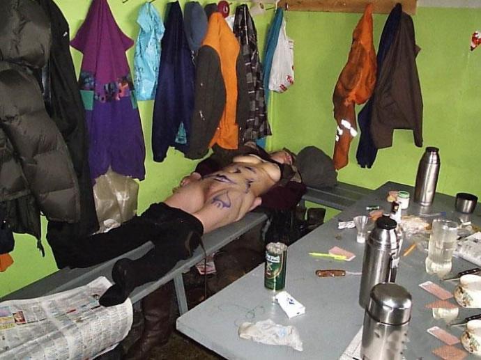 Торт в виде мужского члена - Эроприколы