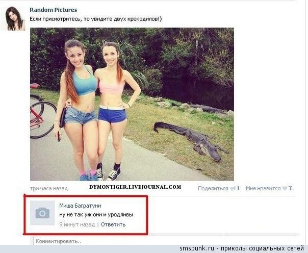 Прикольные комменты из соц. сетей