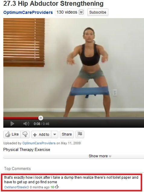 Девушка вверх жопой - Эроприколы