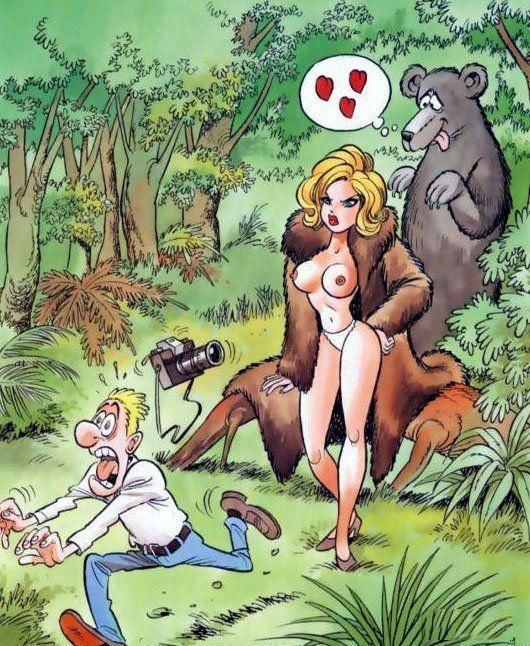 Волосня по всей письке - Эроприколы