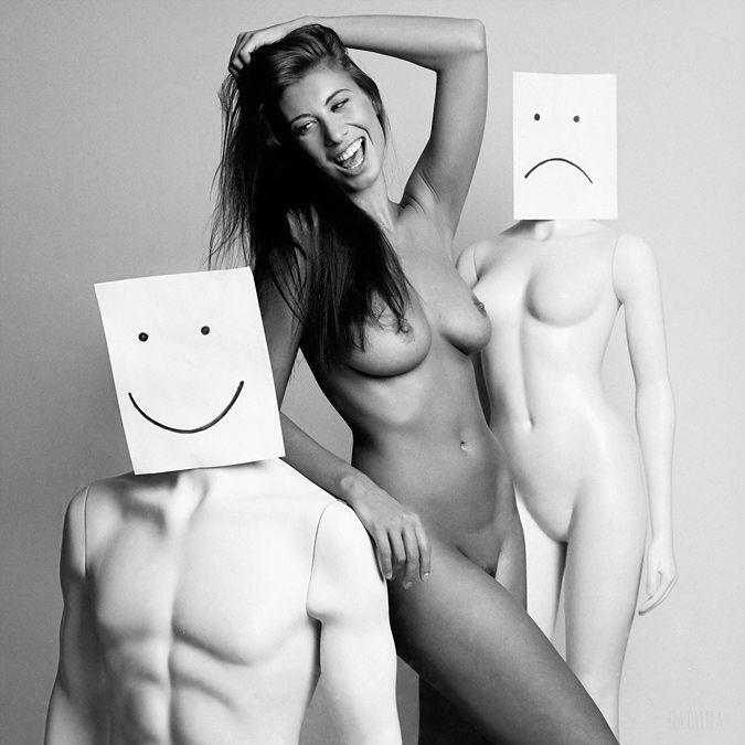 Аж ладонь не поместилась в грудь - Эроприколы