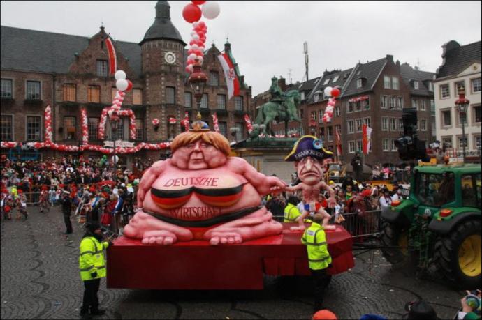 Карнавал в Дюссельдорфе 2014