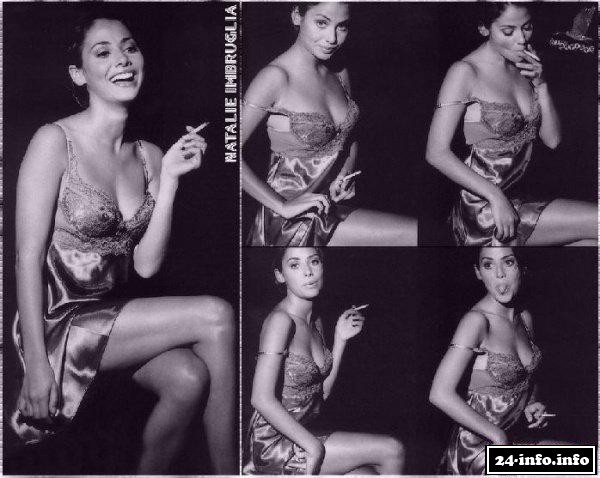 Голая звезда Натали Имбрулья