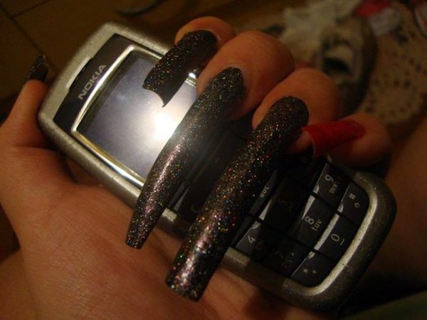 Длинные ногти