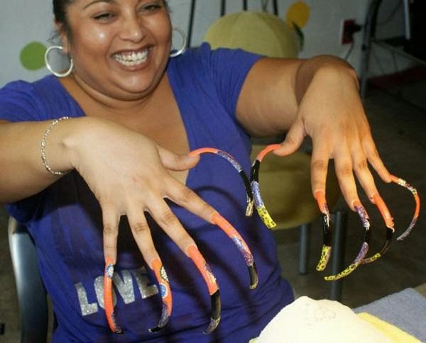 Длинные ногти