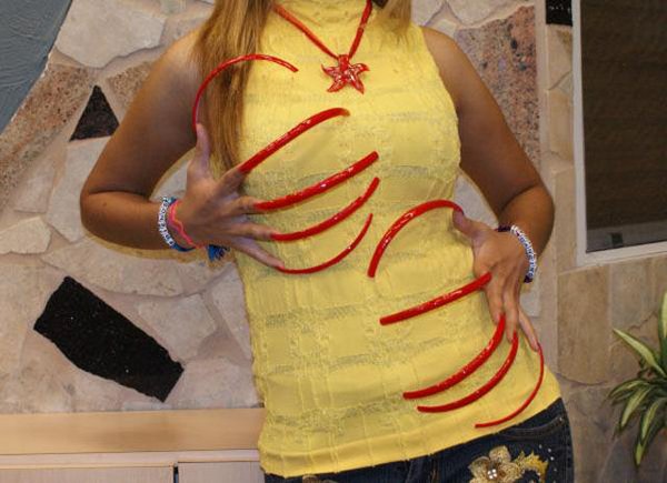 Длинные ногти