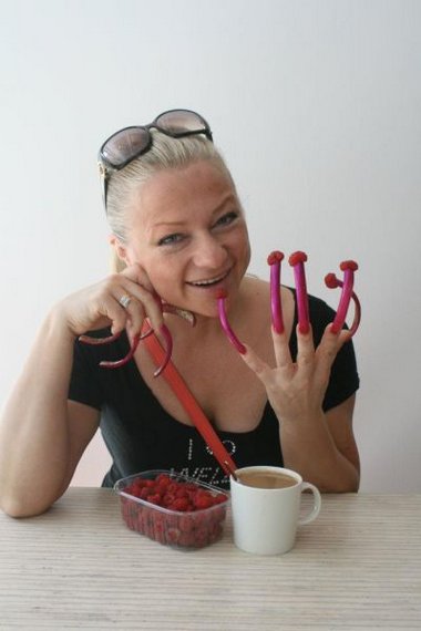 Длинные ногти