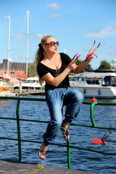 Длинные ногти