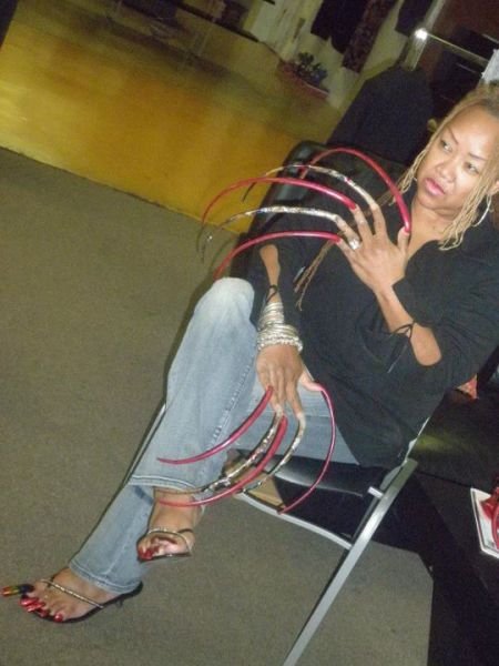 Длинные ногти