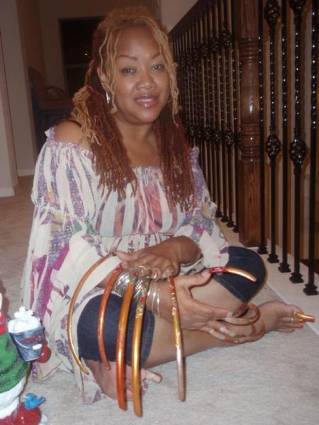 Длинные ногти