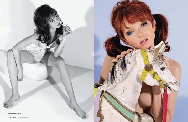 Голая Лили Коул (Lily Cole) в октябрьском журнале Playboy (красивые фото) Голая Лили Коул (Lily Cole) в октябрьском журнале Playboy (красивые фото)