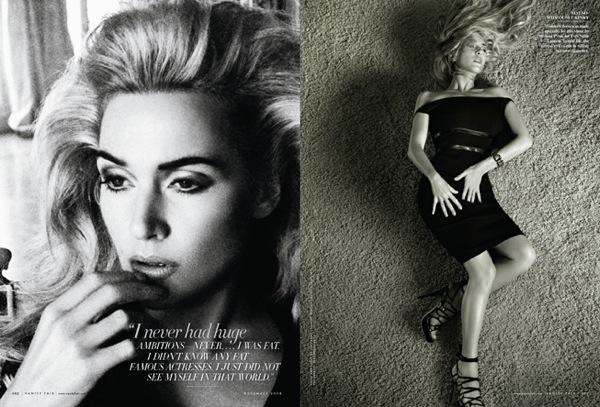 Обнаженная Кейт Уинслет (Kate Winslet) в декабрьском Vanity Fair (голые девушки)