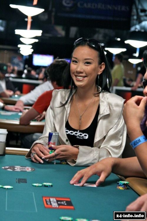 Девушки - профессиональные игроки в покер