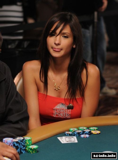 Девушки - профессиональные игроки в покер