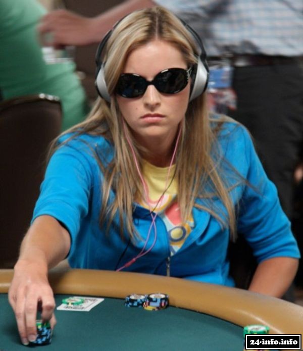 Девушки - профессиональные игроки в покер
