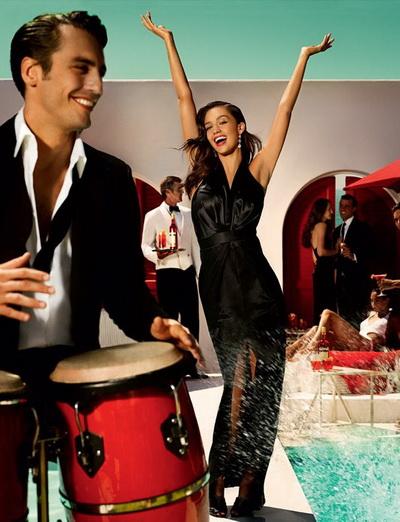 Откровенная Джессика Альба (Jessica Alba) в календаре Campari 2009 (фото НЮ)