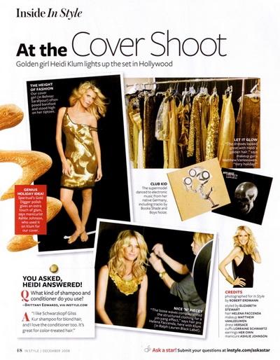 Секси Хайди Клум (Heidi Klum) в декабрьском номере InStyle (красивые фото) Секси Хайди Клум (Heidi Klum) в декабрьском номере InStyle (красивые фото)