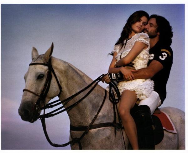 Секси Исабели Фонтана и Тони Гарн для немецкого Vogue (голые девушки)