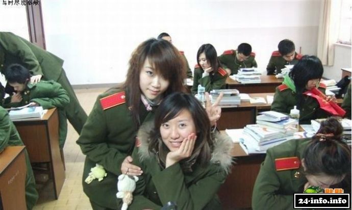 Девушки китайской армии во время службы и после нее