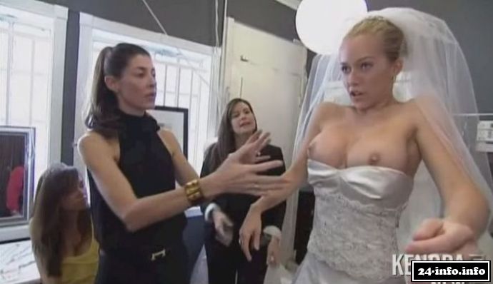 Как Кендра Вилкинсон свадебное платье выбирала НЮ