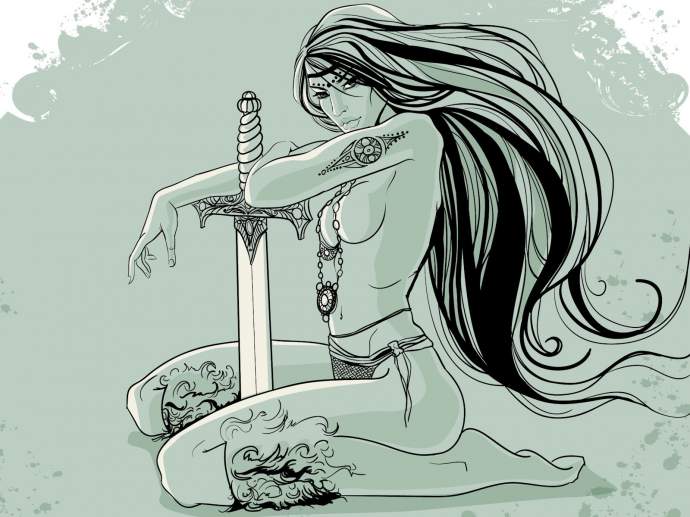 вектор, меч, войн