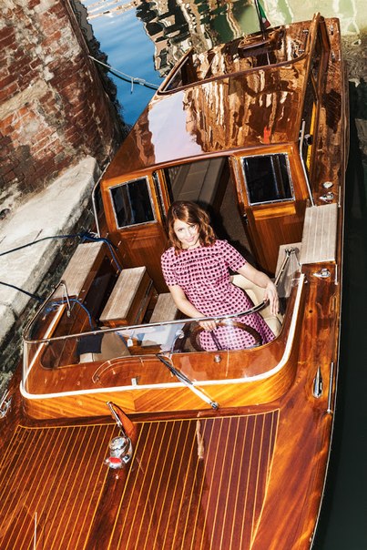 Дианна Агрон на фотосессии для сентябрьского номера