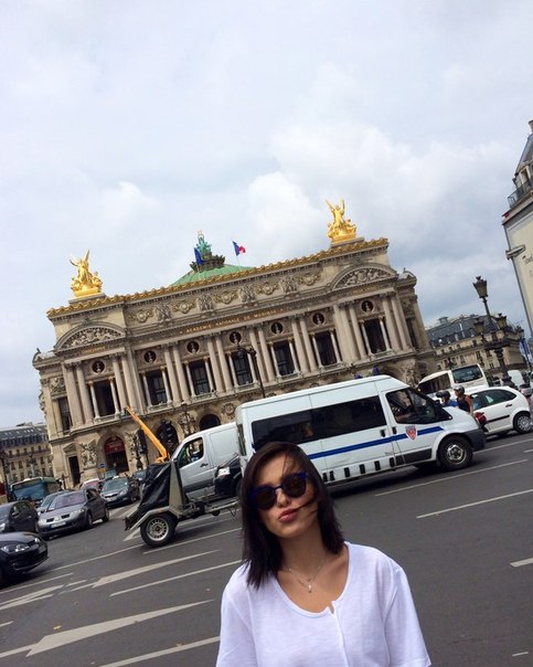 Елена Темникова посетила Париж!