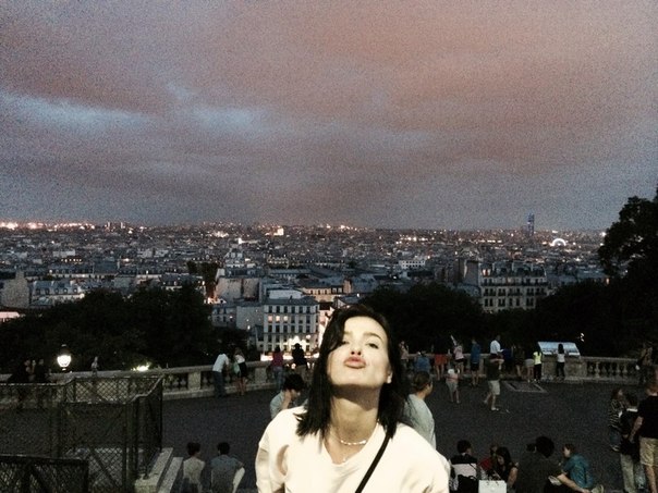 Елена Темникова посетила Париж!