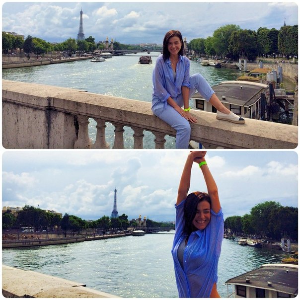 Елена Темникова посетила Париж!