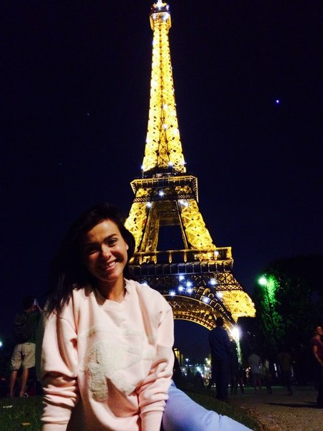Елена Темникова посетила Париж!