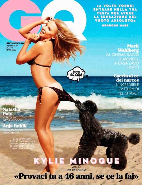 Kylie Minogue – GQ Italy Magazine (August 2014)