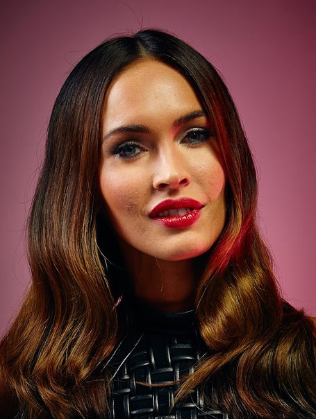 Меган Фокс на фотосессии для фильма «Черепашки-ниндзя»