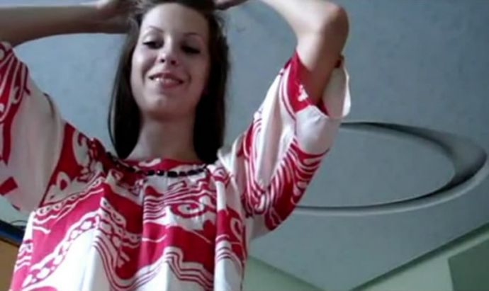 Частное голой цыганки с большими сиськами