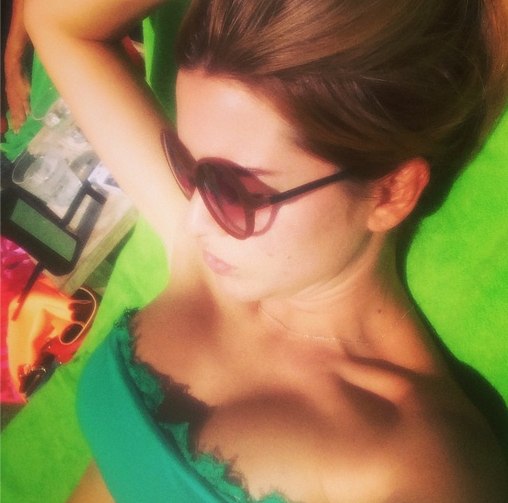 Ксения Бородина продолжает держать себя в форме!