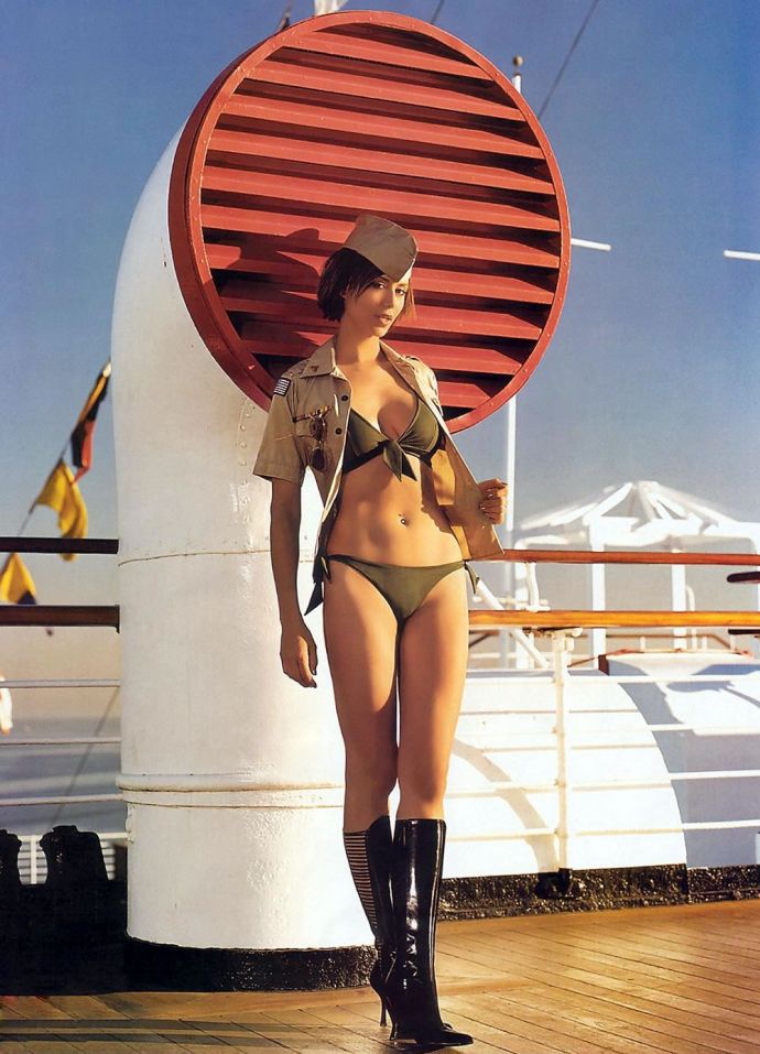 Кэтрин Белл (Catherine Bell) в фотосессии для журнала