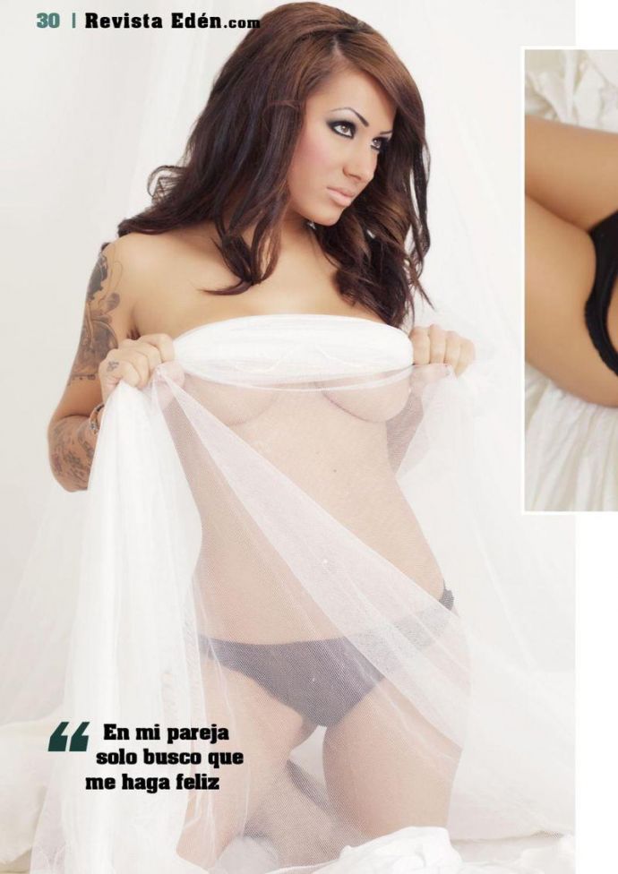 Голая звезда Angy Garrido - Revista Eden February 2012 Spain