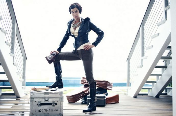 Кэтрин Белл (Catherine Bell) в фотосессии Феликса Кунце