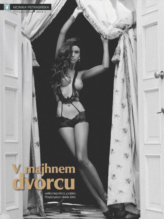 Секси Monika Petrasinska - Playboy March 2012 Slovenia