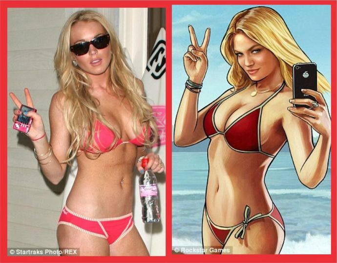 Создатели игры GTA подали на Линдси Лохан встречный иск