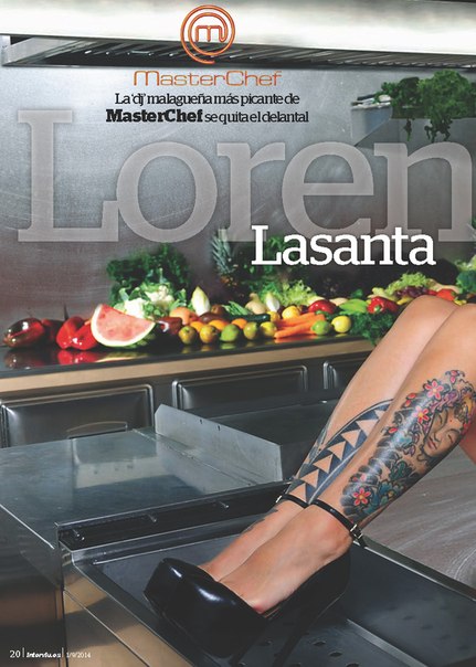 Лорен Лосанта (Loren Lasanta) в журнале Interviu - (большая грудь)