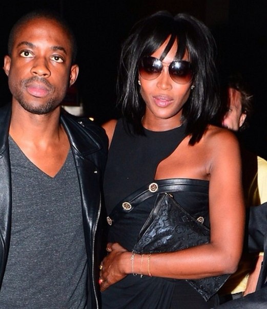 Наоми Кэмпбелл вышла в свет со своим новым возлюбленным!