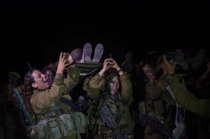 Девушки в армии Израиля