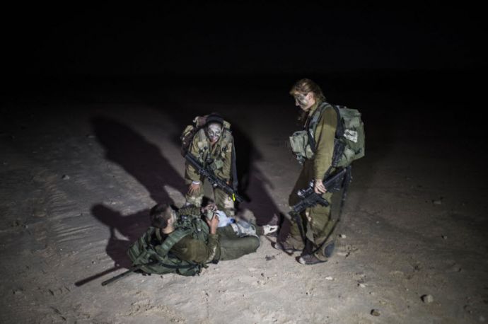 Девушки в армии Израиля