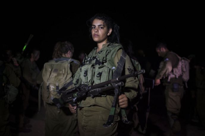 Девушки в армии Израиля