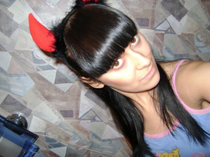 Любительские фото стройной девчушки