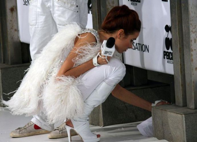 Ирена Понарошку - красивая телеведущая