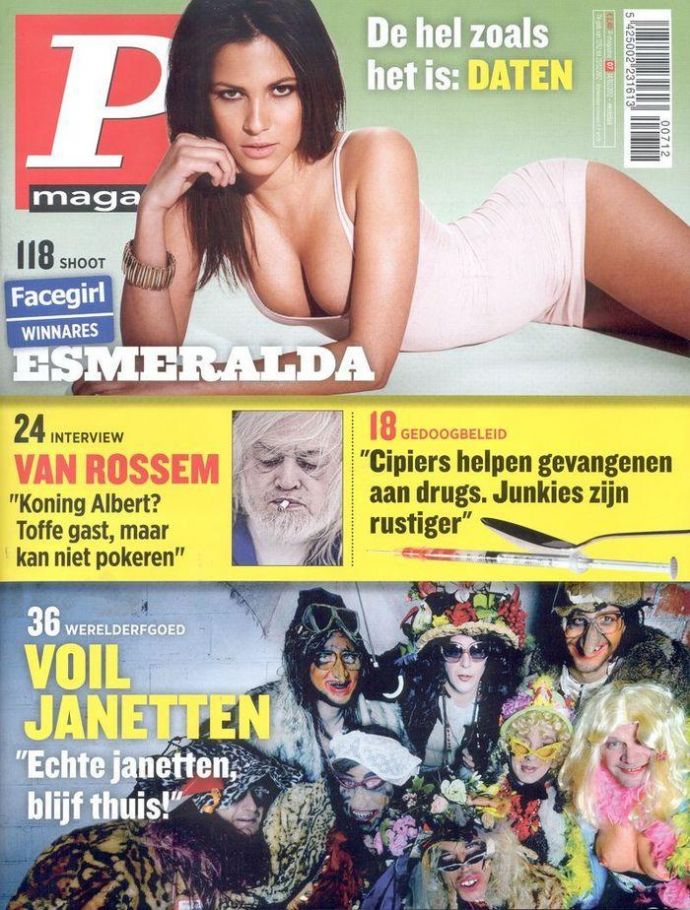 Откровенная Esmeralda Alvarez Leyva - P February 2012 Belgium